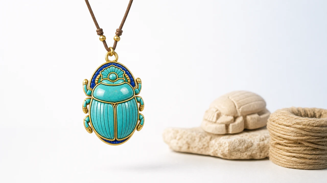 Ancient Egyptian Amulets: Scarab, Ankh, Eye — Book My Luck