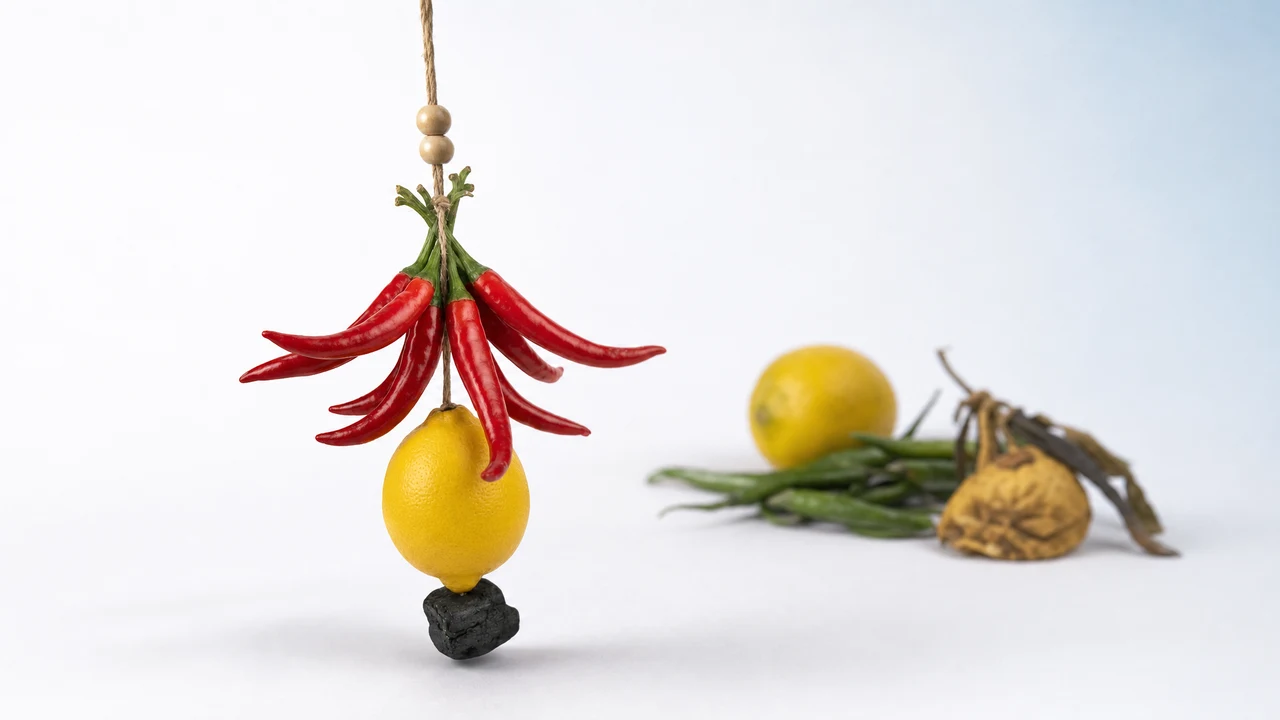 Weekly Reset Ritual: Replace the Lemon and Chilies — Book My Luck