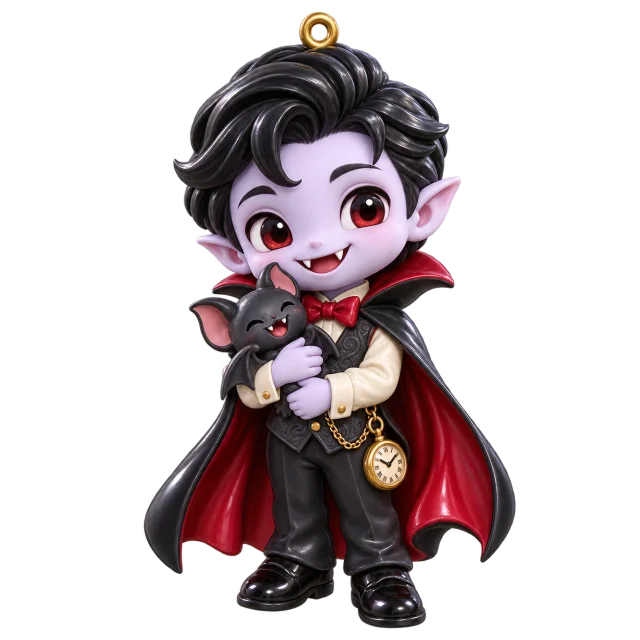 Little Vampire desktop charm, Halloween collection